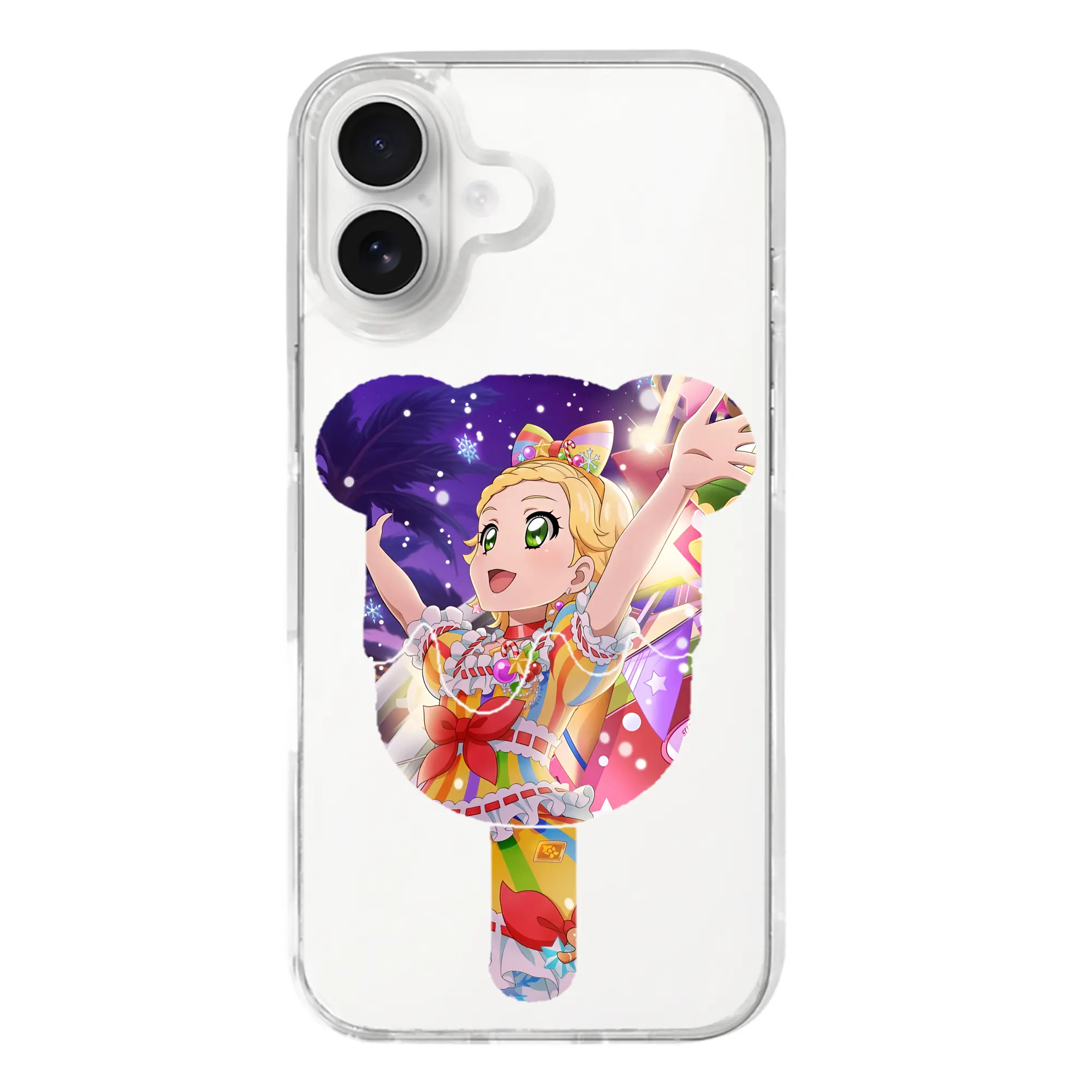 アイカツ グッズ 新条 ひなき - iPhone 17シリーズ 透明スマホケース – 薄型・耐衝撃・精密フィット保護カバー